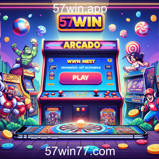 A Essência dos Jogos Arcade na 57win.app