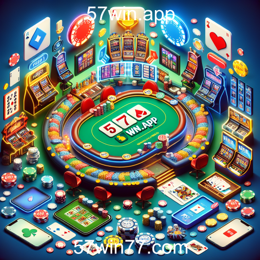 Descubra o Mundo dos Cassinos no 57win.app