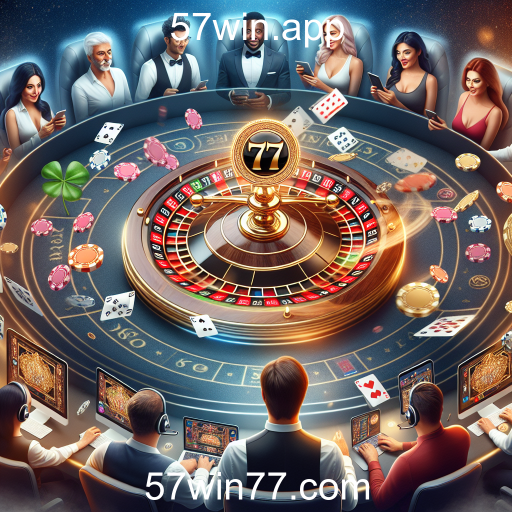 Descubra a Emoção dos Jogos ao Vivo no 57win.app